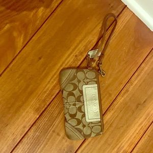 Coach wristlet